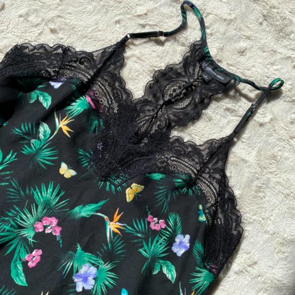 INC INTIMATES Set Matching Tropical Print - Picture 3 of 10